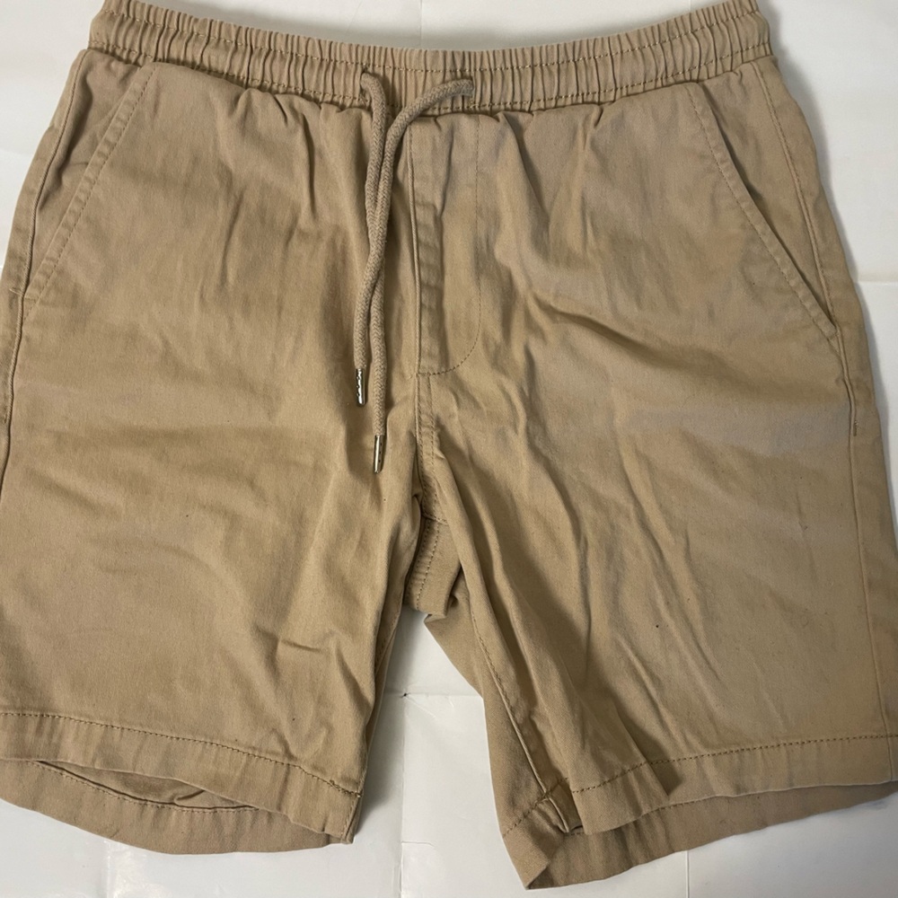 Forever 21 Men’s Size Medium Khaki Drawstring Shorts